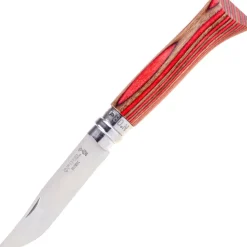 OP2390 - Opinel N°08 Bouleau lamellé Rouge
