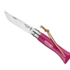OP92201 - OPINEL 6 VRI FRAMBOISE + LIEN BAROUDEUR