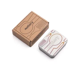 OUTRAIN - Outlery set de couverts démontables Arc en ciel
