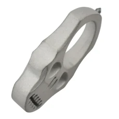 PASKAS - Maxknives PASKAS Poing américain Skull en aluminium finition sablé