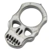 PASKSA - Maxknives PASKSA Poing américain Skull en aluminium silver antique