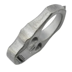 PASKSA - Maxknives PASKSA Poing américain Skull en aluminium silver antique