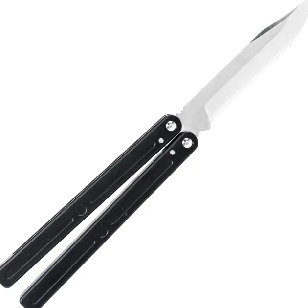 PBF-5 - Max Knives Papillon branches intégrales D2 Clip Point