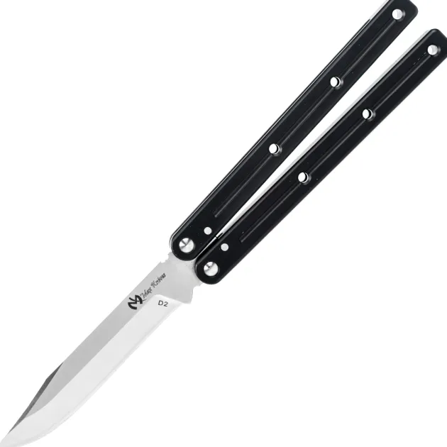 PBF-3 - Max Knives Papillon branches intégrales D2 Clip Point