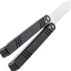 PBF-7 - Max Knives Papillon branches intégrales D2 Clip Point