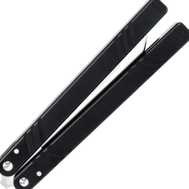 PBF-7 - Max Knives Papillon branches intégrales D2 Clip Point