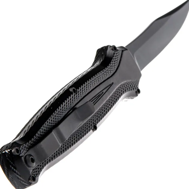 P-19BKT - Piranha Knives Rated-R Black Tactical