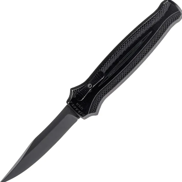 P-19BKT - Piranha Knives Rated-R Black Tactical