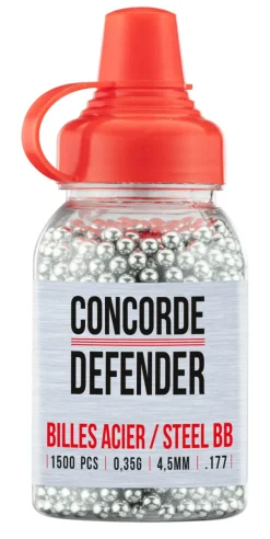 PB600v - CONCORDE DEFENDER Billes acier cal. 4,5 mm x1500