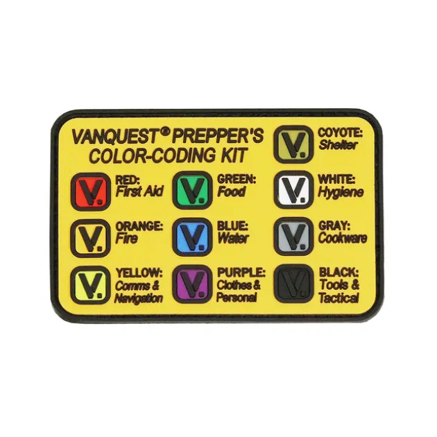 90PCCKIT - VANQUEST Prepper's Color Coding Kit