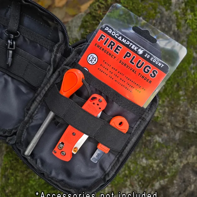 PCTPLUG20 - PROCAMPTEK x20 Fire Plugs Allume-Feux de Survie