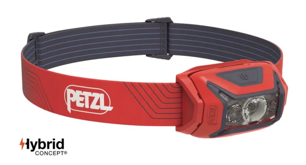 Petzl Lampe Frontale Actik Rouge