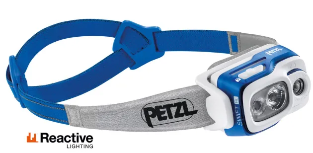 Petzl Lampe Frontale Swift RL Bleu