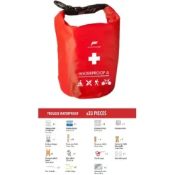 PHTS6000406 - PHARMAVOYAGE Trousse de Soins Etanche 33 pièces