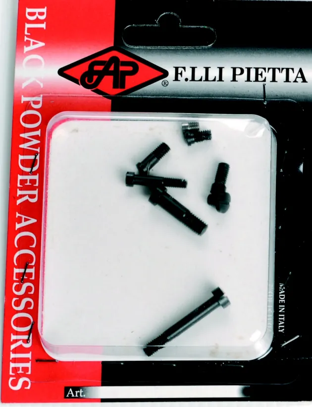 76016 - PIETTA SET 8 VIS POUR REMINGTON ACIER
