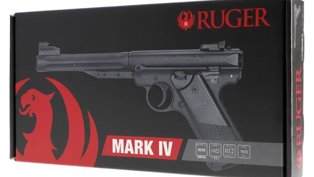 5.8406 - Pistolet MARK IV RUGER CAL 4.5MM NOIR