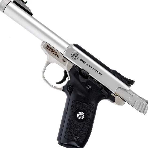 777624 - PISTOLET S&W 22 VICTORY CANON FILETE CAL.22LR 5,5″ 10+1 COUPS
