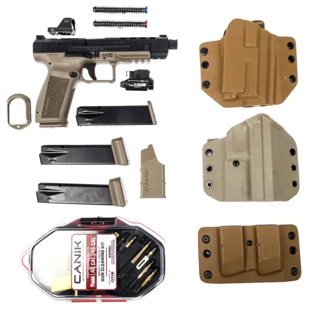 PKCA01 - CANIK METE SFX PACK PREMIUM NOIR/FDE 9x19