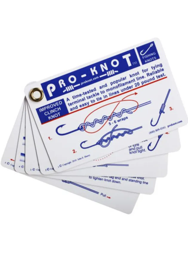 PKF101 - Pro-Knot Fiches sur les meilleurs noeuds de pèche