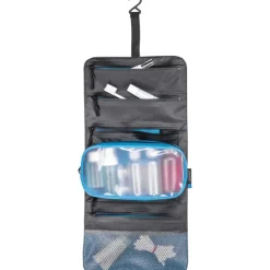 PLCOYTKM-1 - Cocoon Trousse de toilette à suspendre mimimaliste noir/bleu