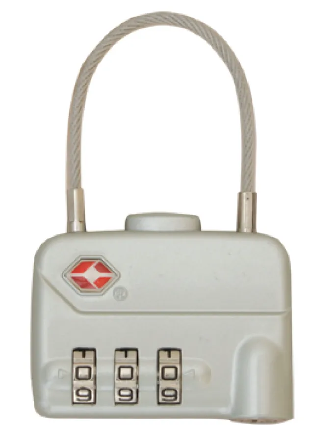PLTS0324 - TravelSafe Cadenas combinaison à cable TSA