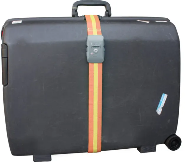 PLTS0327 - TravelSafe Sangle de compression de bagage à verrou TSA