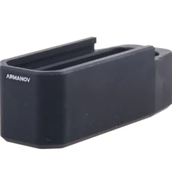 PMAG+5-BL - ARMANOV +5 Rnd Magazine Pad for AR-15 MAGPUL GEN M3 .223 Rem Magazine BLACK