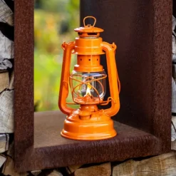 PM276-2003 - Feuerhand Lampe tempête Baby Special Orange pastel