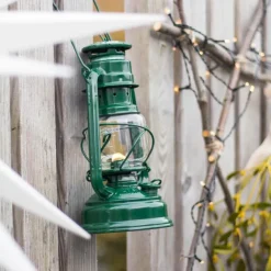 PM276-GRUN - Feuerhand Lampe tempête Baby Special Vert Mousse