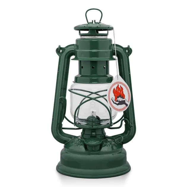 PM276-GRUN - Feuerhand Lampe tempête Baby Special Vert Mousse