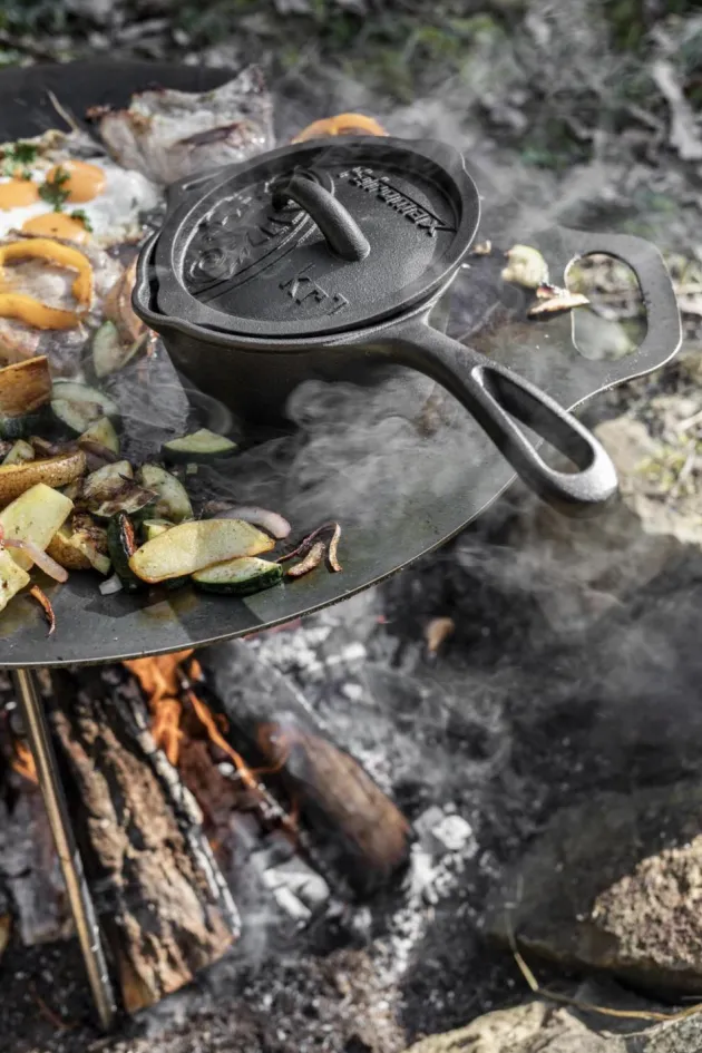 PMKR1 - Petromax Casserole en fonte avec couvercle KR1