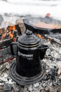 PMPER-9-S - Petromax Percolateur à Café/thé "Perkomax" Noir