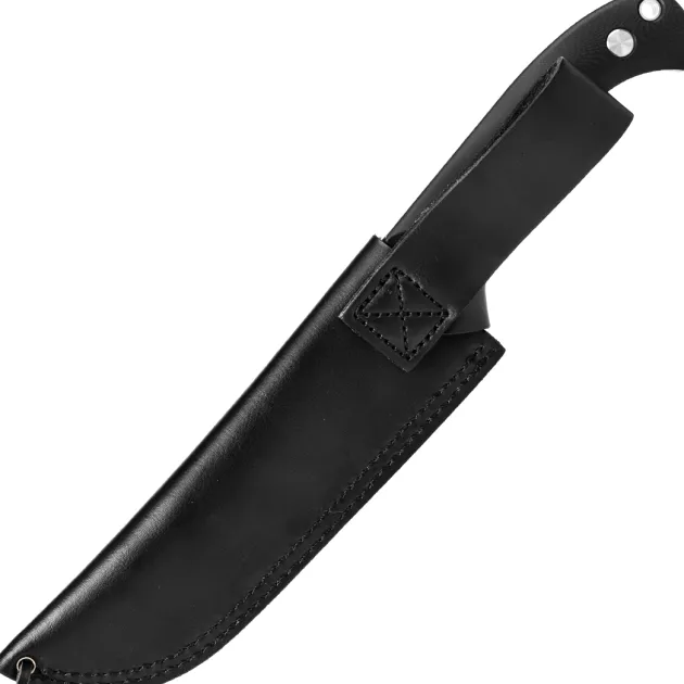 10001076 - POIGNARD HERBERTZ G10 NOIR 17,5CM INOX