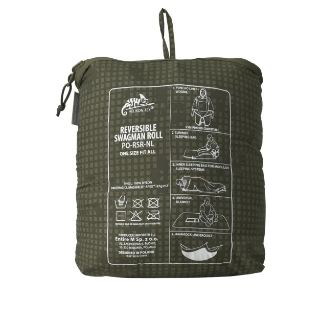PO-RSR-NL-4544A - Helikon Tex Swagman roll reversible Pencott Wildwood/Pencott Snowdrift