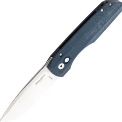 Pro-Tech Synapse Vero Design Limited Blue Micarta