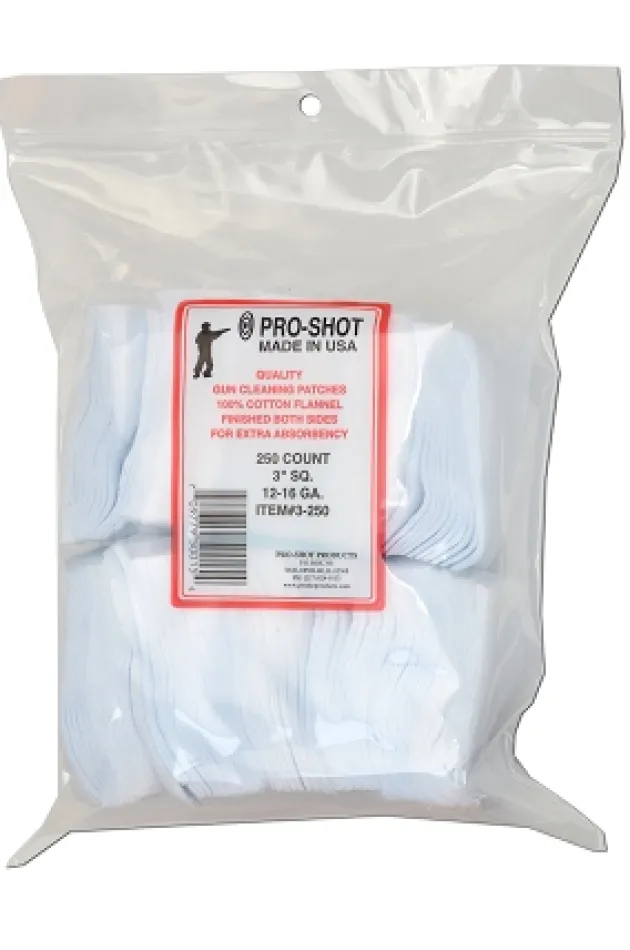 PS3-250 PROSHOT PATCHES Cal 12 16 par 250