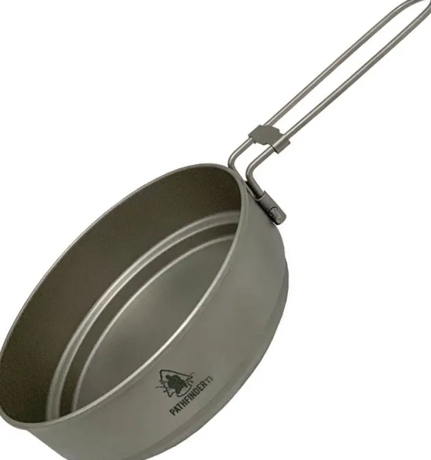 PTH204 - PATHFINDER Poele Titane Pliante 13cm
