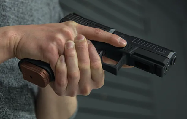 PUBCZ01Z - UTG UTG PRO® +0 Base Pad, CZ P07/P10C Matte Bronze