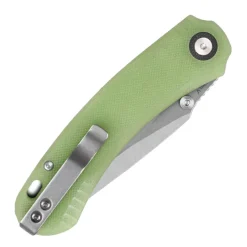 QS174-B1 - QSP Coyote Button linerlock Nitro-V GITD G10