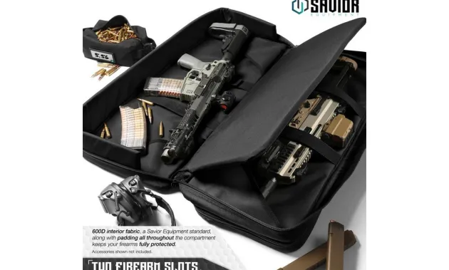 RB-3212DG-V1-BK - Savior American Classic Shorty Double 32" Noir