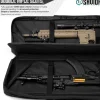 RB-4212DG-VER2-BK - Savior Equipment Urban Warfare Double Rifle Bag Gun - Suitable for Rifle Shotgun, w/ Backpack Strap,Black,42'' Long