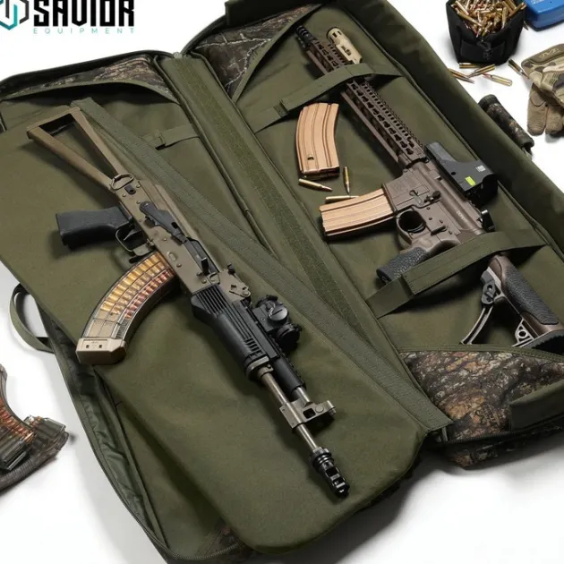 RB-4212DG-V1-TMBR - Savior American Classic Double 42" Camouflage Timber