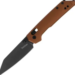 2051RBRZBW - Kershaw Mini Iridium Reverse Tanto Bronze Blackwash