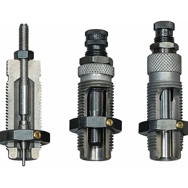 20515 - RCBS Jeu de 3 outils en carbure pour sertissage conique 9x19