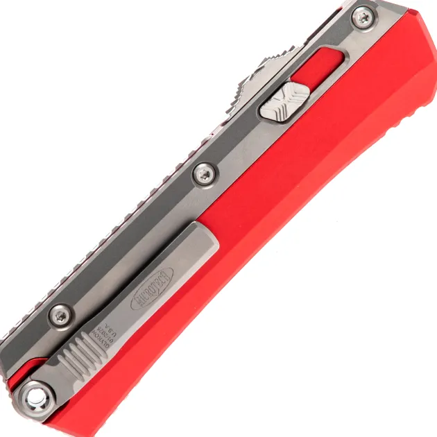 184-10RD - Microtech Glykon Bayonet BB SW Red