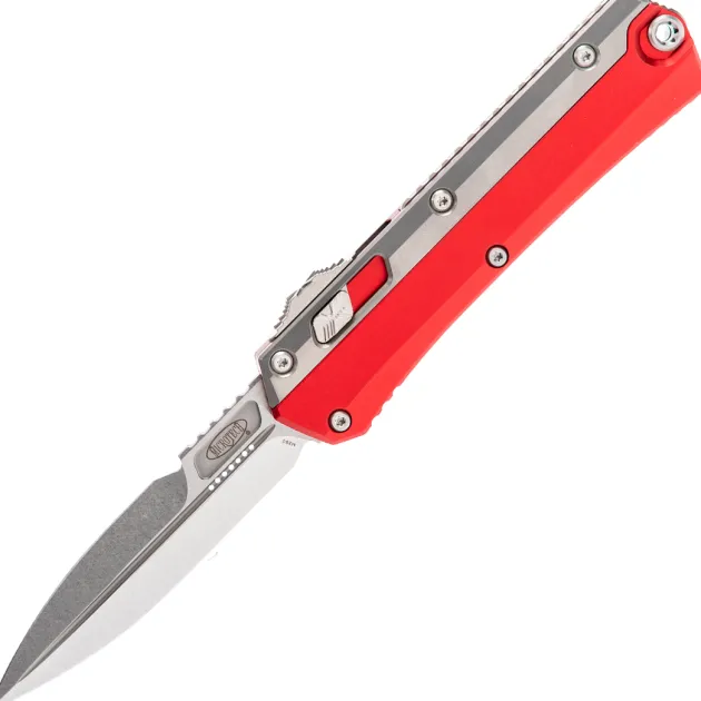 184-10RD - Microtech Glykon Bayonet BB SW Red