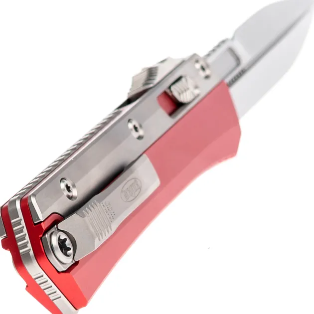 184-10RD - Microtech Glykon Bayonet BB SW Red