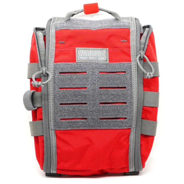 081271RD - VANQUEST FATPack 7X10 (Gen-2): First Aid Trauma Pack ROUGE
