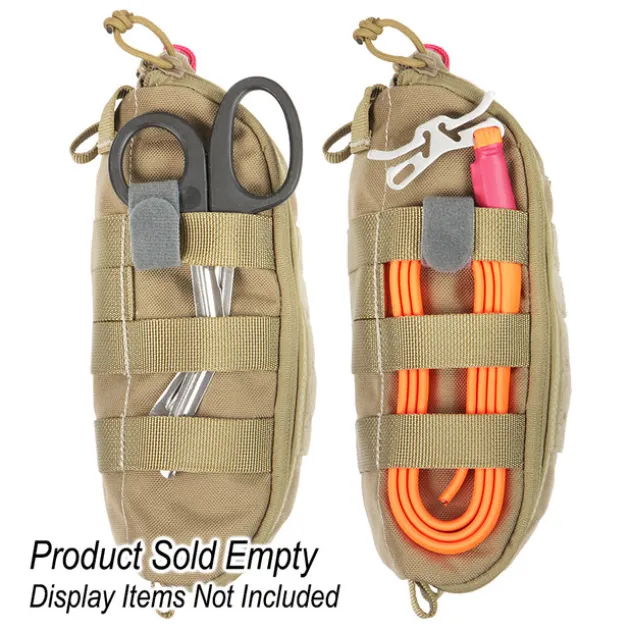 081271RD - VANQUEST FATPack 7X10 (Gen-2): First Aid Trauma Pack ROUGE