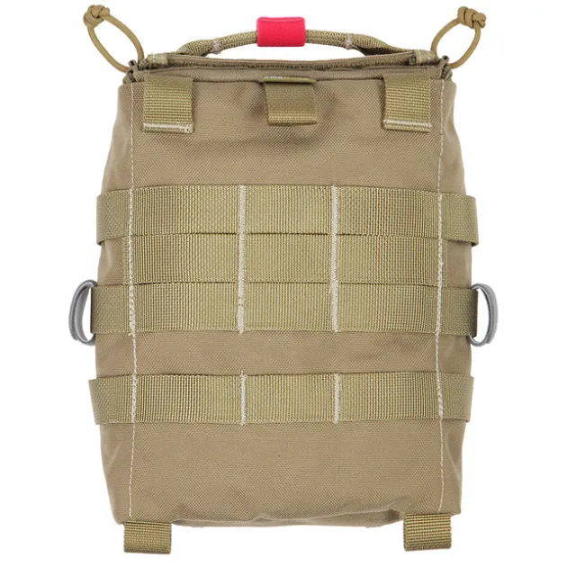 081271RD - VANQUEST FATPack 7X10 (Gen-2): First Aid Trauma Pack ROUGE
